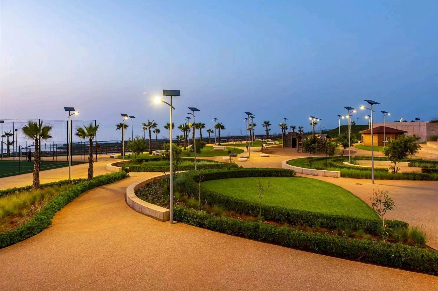 Solar street light installation feedback-Highlux Lighting