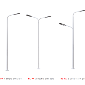 Outdoor steel lamp pole-Highlux Lighting