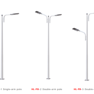 Galvanized steel 6-12m lamp posts-Highlux lighting